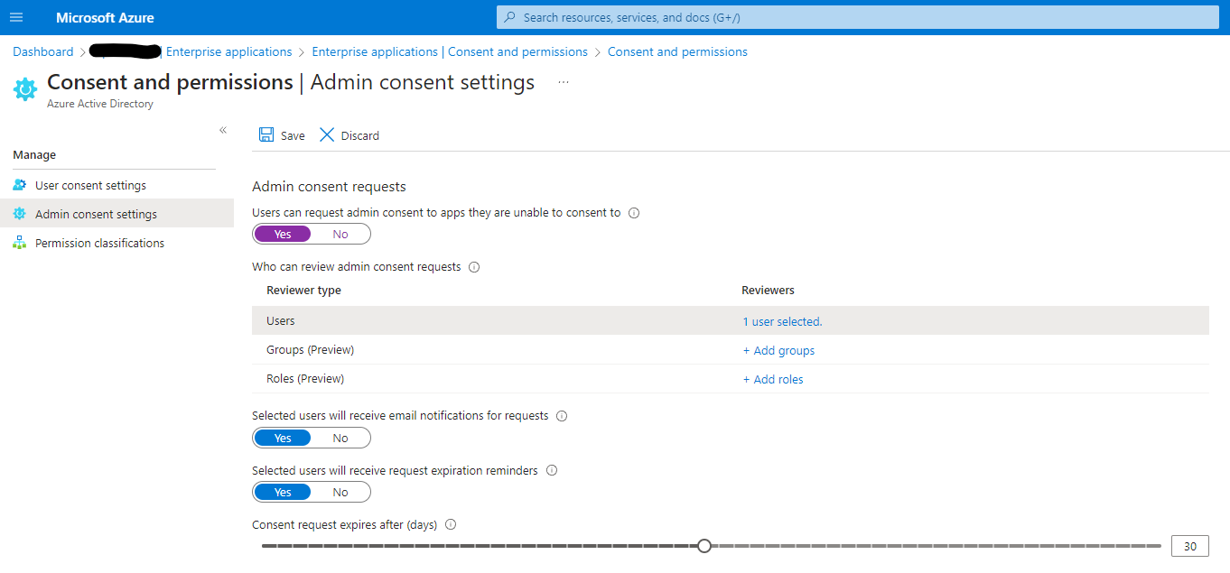 Azure Consent Admin